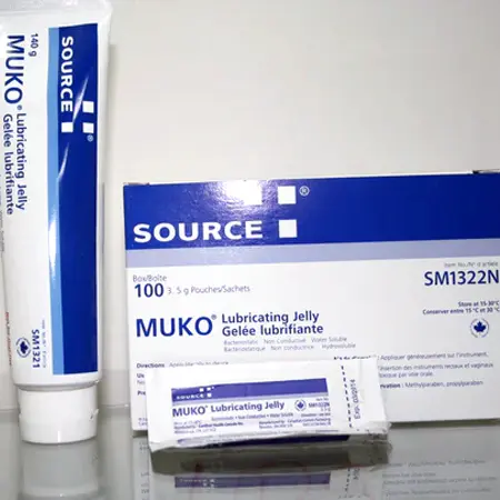 Gel lubrifiant Muko en tube de 140 g avec couvercle basculant